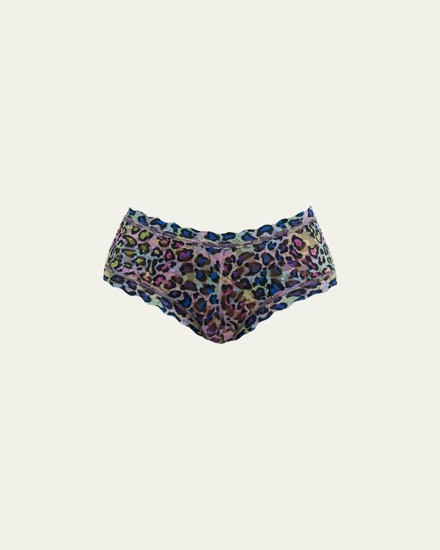 Printed Signature Lace Boyshorts
